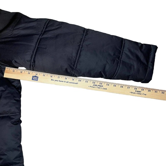 Members Only Women’s Heavy Snorkel Oversized Jacket Black Size Large MM070411 - Picture 13 of 13